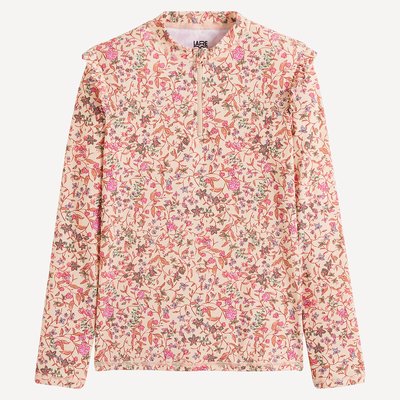UV-beschermend gebloemd T-shirt LA REDOUTE COLLECTIONS