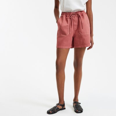 Short en coton, à taille élastiquée LA REDOUTE COLLECTIONS