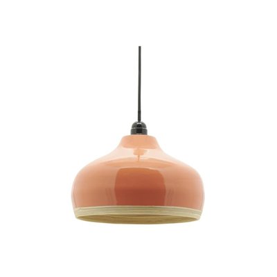 Abat-jour luminaire en bambou laqué AUBRY GASPARD