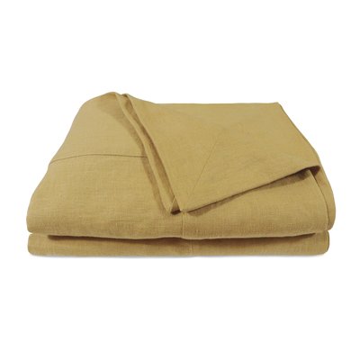 Nappe en lin lavé, TABLE NATURELLEMENT LIN BLANC CERISE