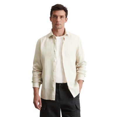 Chemise shaped en pur lin MARC O'POLO