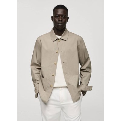 Surchemise 100 % coton popeline MANGO MAN