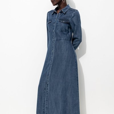Longue robe-chemise PROMOD
