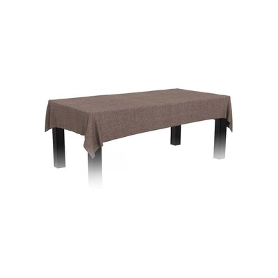 Nappe rectangulaire effet lin imperméable 260 x 170 cm JARDINDECO