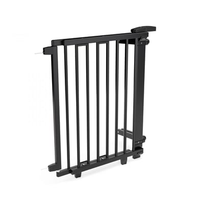 Barrière d'escalier pivotante en bois noir 67-107 GEUTHER