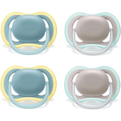 Lot de 2 sucettes ultra air 18mois et + Mix SCF349/01 PHILIPS AVENT