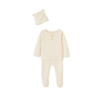 Ensemble 3 pièces naissance VERTBAUDET