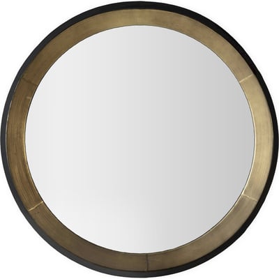 Miroir rond design contemporain en bois RECOLLECTION