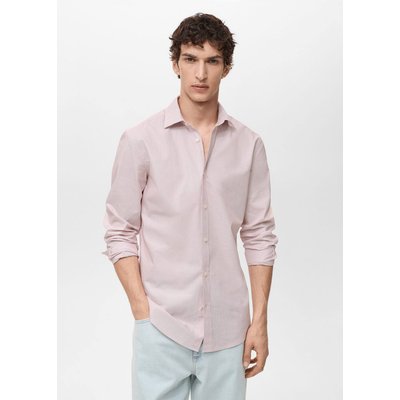 Chemise 100 % coton rayures slim-fit MANGO MAN