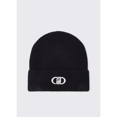 Chapeau en maille avec logo LIU JO