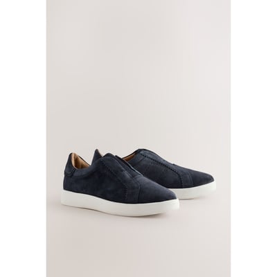 Baskets en cuir haut de gamme sans lacets Signature NEXT