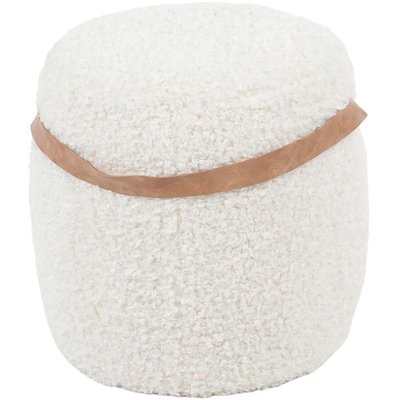 Pouf en polyester Megève 32 x 30 cm JARDINDECO
