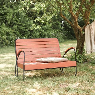 Banc de jardin en acacia massif KEY WOOD TIKAMOON