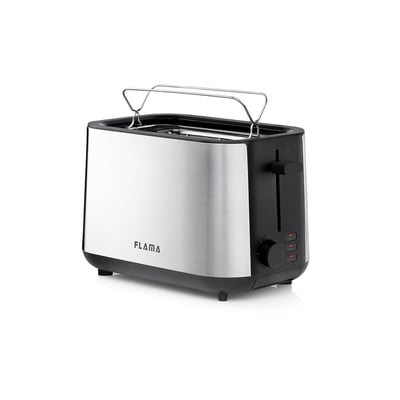 Torradeira Preta Inox 980W 961FL, FLAMA FLAMA
