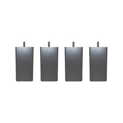 Pied carré bois pacha (lot de 4) SOMEO