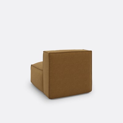 Elément chauffeuse pour canapé modulable, en tissu texturé, SEVEN LA REDOUTE INTERIEURS