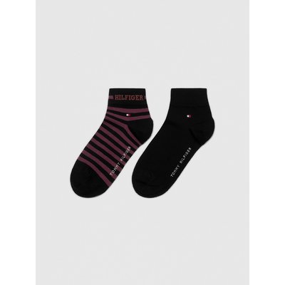 Pack of 2 Pairs of Trainer Socks in Cotton Mix TOMMY HILFIGER