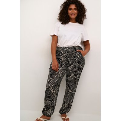 Pantalon casual KCami KAFFE CURVE