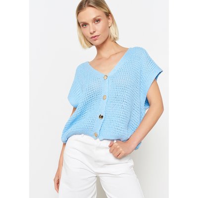 Gilet texturé à boutons LOLALIZA