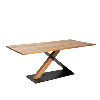 Table à manger en bois d'acacia et métal  COCO MADE IN MEUBLES 