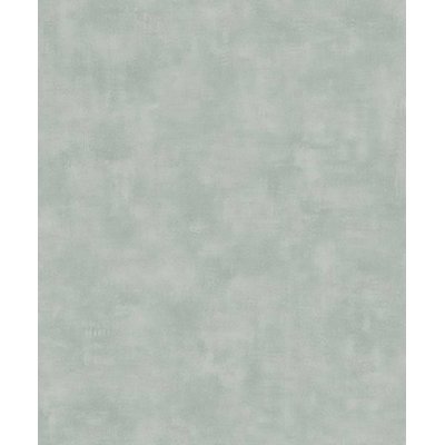 Papier peint uni effet toile lin vert sauge HEXOA