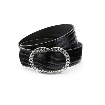 Ceinture fine aspect croco DAMART