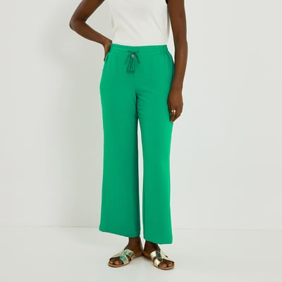 Pantalon fluide taille élastiquée GRAIN DE MALICE