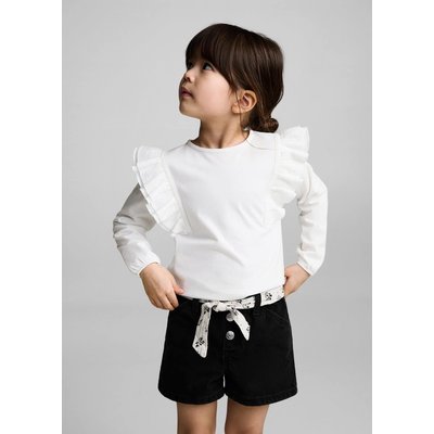 Short en jean ceinture MANGO BABY