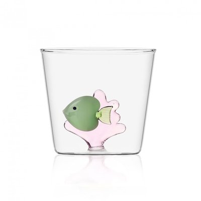 Verre Tumbler Poisson Vert ICHENDORF