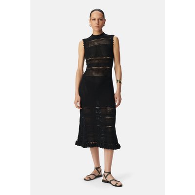 Robe midi tricot esprit crochet IKKS