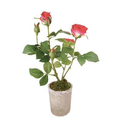 Rosier en pot artificiel H37 SIA DECO