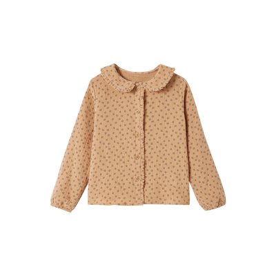Blouse en gaze de coton . VERTBAUDET