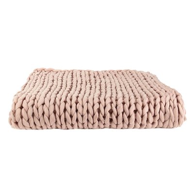 Plaid grosse maille Chunky THE HOME DECO FACTORY