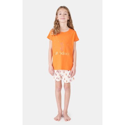 Pyjashort en coton imprimé Nuit Indienne ARTHUR
