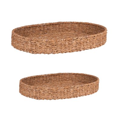 Set de 2 plateaux en jonc de mer TABLE PASSION