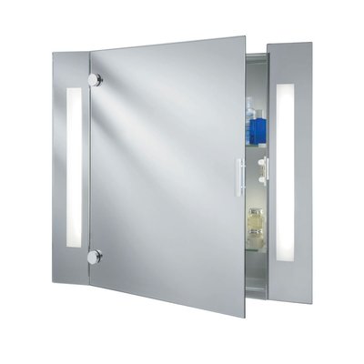 Miroir Salle de Bain Bathroom Mirrors 9,6W LED Miroir Chrome BOUTICA-DESIGN