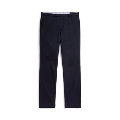 Брюки облегающего кроя (слим) из хлопкового твила POLO RALPH LAUREN