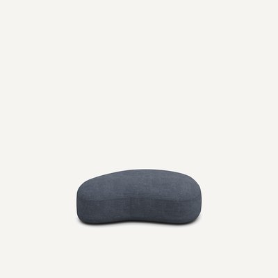 Repose-pieds coton/lin, Rosebury design E.Gallina AM.PM