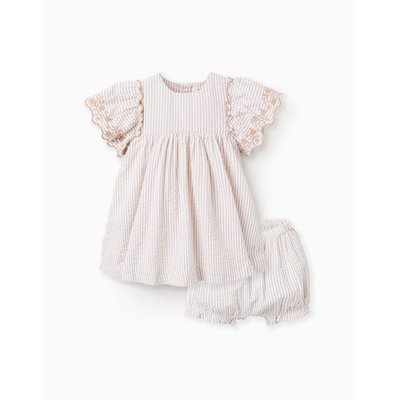 Robe + Bloomer avec Texture Brothers & Sisters ZIPPY