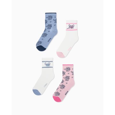Chaussettes oeko tex, thème Stitch DISNEY CLASSICS ZIPPY