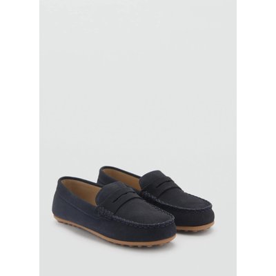 Mocassins cuir suède MANGO KIDS