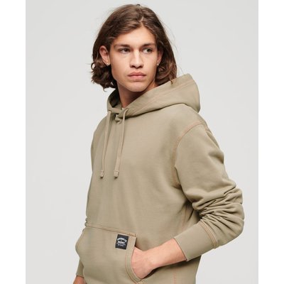 Sweat à capuche décontracté avec surpiqûres contrastées SUPERDRY