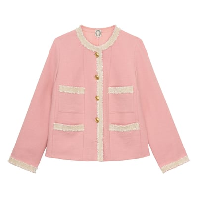 Veste Adelaïde rose INES DE LA FRESSANGE PARIS