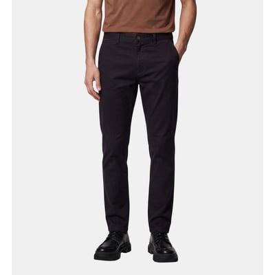 Pantalon chino droit en coton stretch GALERIES LAFAYETTE