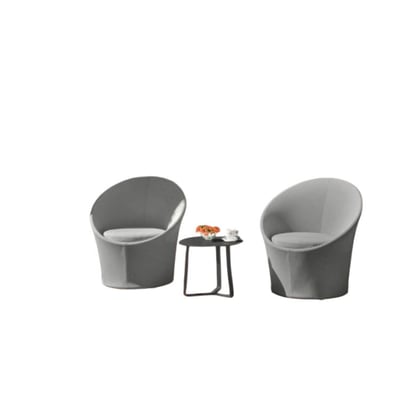 Fauteuil d'extérieur en aluminium, LUNA AU JARDIN DE CHLOÉ