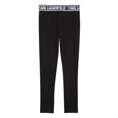 Legging avec taille métallisée KARL LAGERFELD KIDS