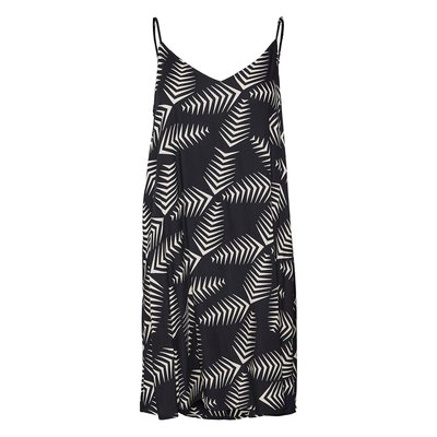 Robe courte imprimée, nœud dos VERO MODA