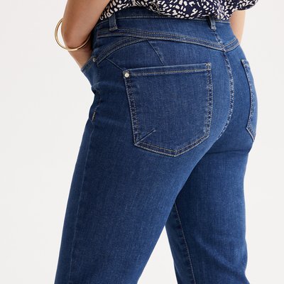 Jean 7/8ème, effet push-up, denim stretch ANNE WEYBURN