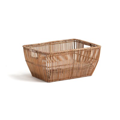 Panier à linge rotin L50xH24cm Sentaku AM.PM