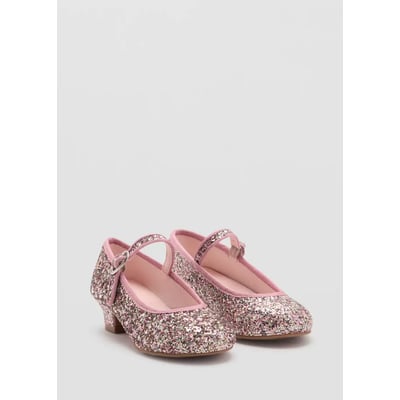 Chaussures à talon paillettes MANGO KIDS